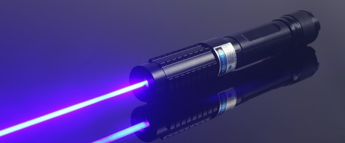 powerful laser