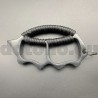 K15.0 Reinforced Brass knuckles for training and self-defense with a cord.