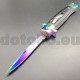 PK101 Coltello da tasca frontale Stiletto italiano