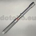 S03 Shocker Electrique Telescopic Baton HY-X10 + lampe de poche LED Cree 4 à 1 - 49 cm