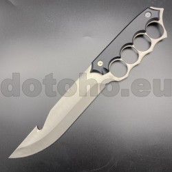 HK44 Super Hunting knife & brass knuckles - 35 cm