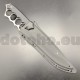 HK44 Cuchillo de caza y nudillos de bronce - 35 cm