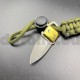 PKA6 Paracord bracelet with a transformer knife