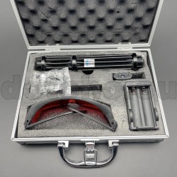 L06 Blue Laser Pointer - 50000mW + 5 nozzles + safety glasses + comfortable case