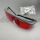 L04 Blue Laser Pointer - 50000mW + 5 nozzles + safety glasses + comfortable case