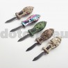 PK100 Couteau de poche EDC Porte-clés