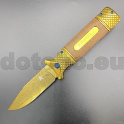 PK117 Pocket Knife Chongming Gold