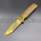 PK117 Pocket Knife Chongming Gold