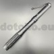 S02 Schok-apparaat wapenstok Baton + LED zaklamp Cree 1118 - 36,5 cm