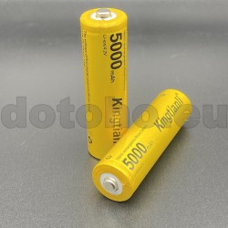 BR2 Batteria agli ioni di litio KINGTIANLI 18650 4,2 V 5000 mAh - 2 pezzi