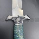 HK50 Super BIG Hunting knife & brass knuckles - 41 cm