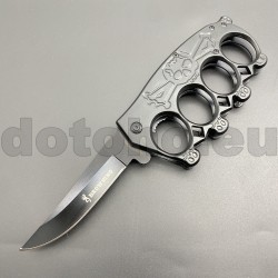 PK60 Semi-automatic brass knuckles knife 
