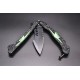 PK41 Super Pocket Knives - Butterfly Knife ZOMBIE