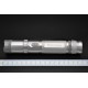 S16 Taser Elektroschocker + LED Flashlight POLICE 4 in 1 Silver