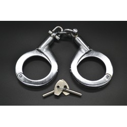 H06 Handcuffs stainless steel - Strong