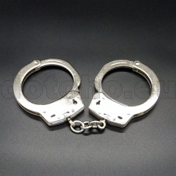 H05 Handcuffs stainless steel, single chain