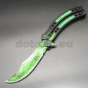 PK66.4 Super Coltello da tasca, butterfly coltello CS GO GRADIENT