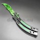 PK66.4 Super Coltello da tasca, butterfly coltello CS GO GRADIENT