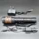 S10 Electroshock Defensa Electrica + linterna LED + batería + AC + Cargador De Coche