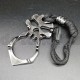 KA1.1 Self Defense Protection metal key ring - Brass Knuckles