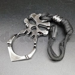 KA1.0 Anneau de clé en métal Self Protection Défense - Poing américain