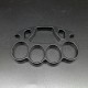 K2.0S Goods for training - black - Brass Knuckles - Small
