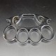 K3.1 Goods for training - silver - Brass Knuckles - Hard