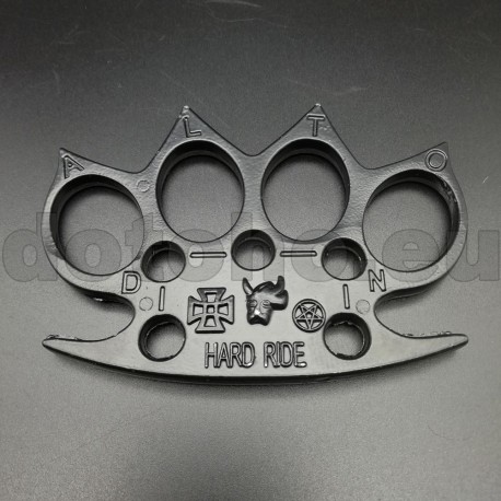 K17.0 Brass knuckles for training and self-defense - black