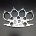 K17.1 Brass knuckles for training and self-defense - silver