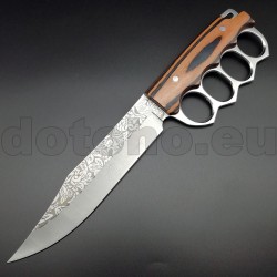 HK8 Super Hunting knife & brass knuckles - 31 cm
