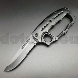 PK31 SUPER Einhandmesser Halbautomatische - Schlagring Messer