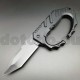 PK33 SUPER One Hand Knife Semiautomatic - Brass Knuckles Knife