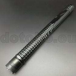S01 Taser Elektroschocker-Schlagstok POLICE HY-X8 + LED Flashlight Cree 4 in 1 - 34 cm