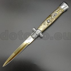 PK42 Coltello automatico Stiletto italiano - "Mafia"