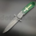 PK38 Knife - One Hand Knife Semiautomatic - Pocket Knives