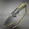 PK53 COLTELLO DI SOPRAVVIVENZA A LAMA FISSA - una mano Coltello semiautomatica