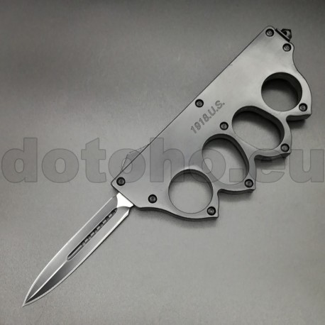 Pocket knives, Brass Knuckles Knife, One Hand Knife, Semiautomatic