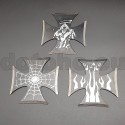TS10 Throwing stars. Shuriken. Ninja star. Set of 3 pieces