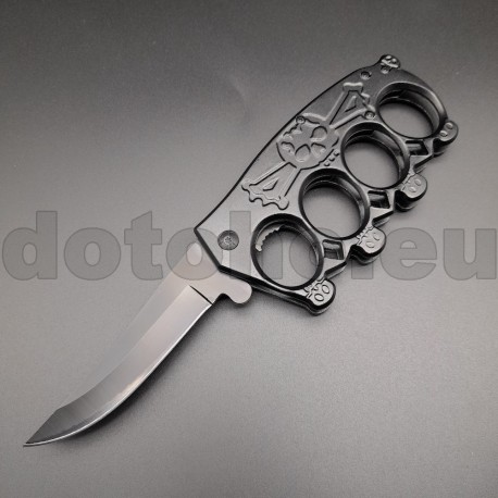 PK60 Semi-automatic brass knuckles knife 