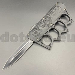 PK73 Couteau semi-automatique poing américain