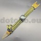 PKA10 Bracciale in paracord con coltello trasformatore e bussola