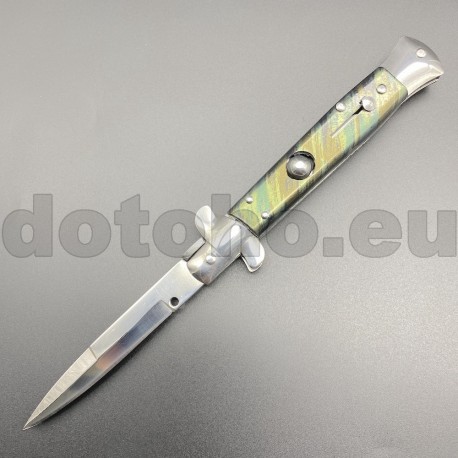 PK47 Coltello a serramanico automatico Stiletto italiano