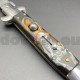 PK47 Coltello a serramanico automatico Stiletto italiano