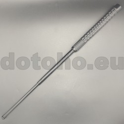 T7.0 Telescopic baton with textured rubber handle - 64 cm