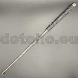 T15 Telescopic baton with textured rubber handle - 65,5 cm