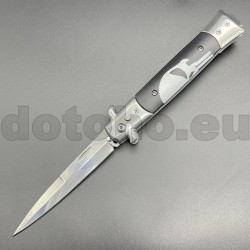 PK08.0 Couteau de poche Italien Stiletto SKULL